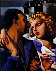 Tamara de Lempicka Idylle painting